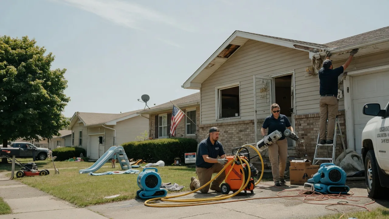 Water Damage Restoration in Lower Peach Tree, AL near me